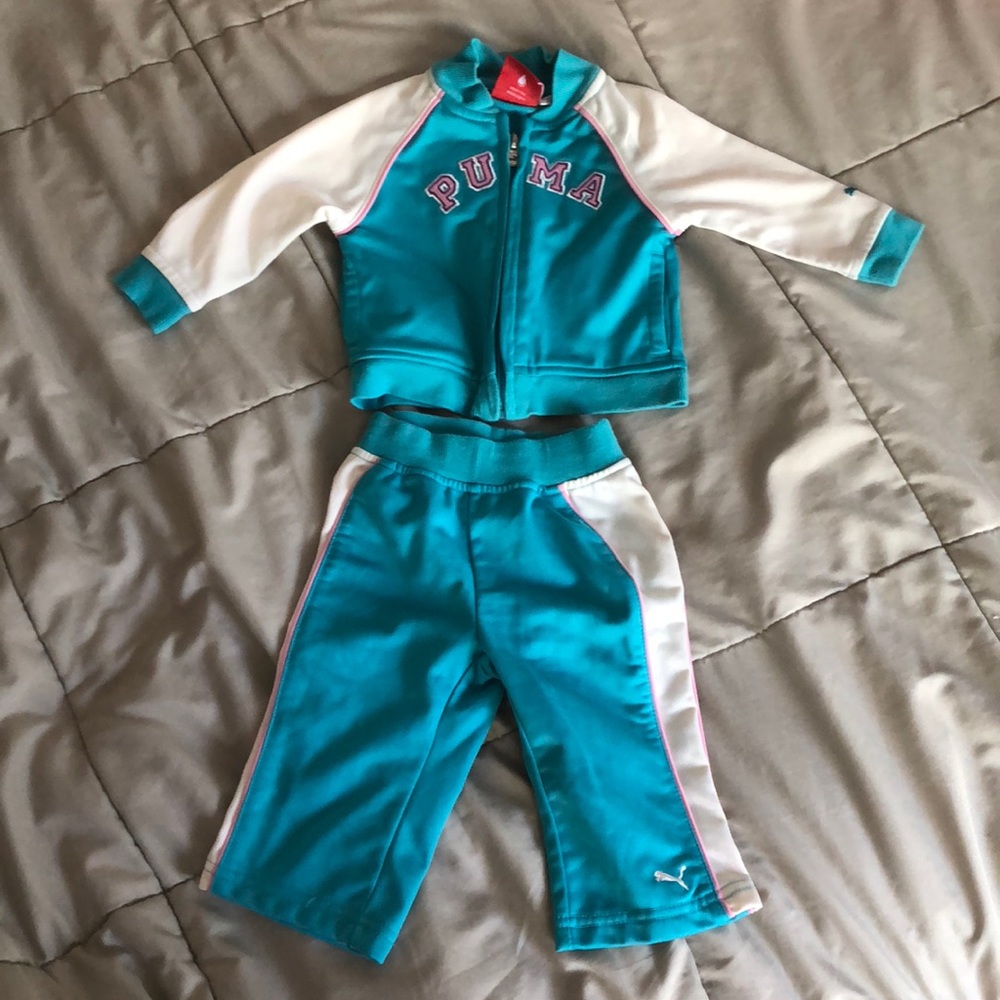 Puma warm up suit